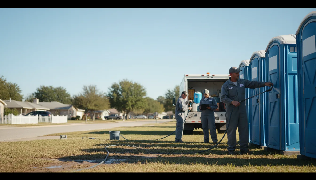 Long-Term Portable Toilet Rental in Glade Spring, VA near me